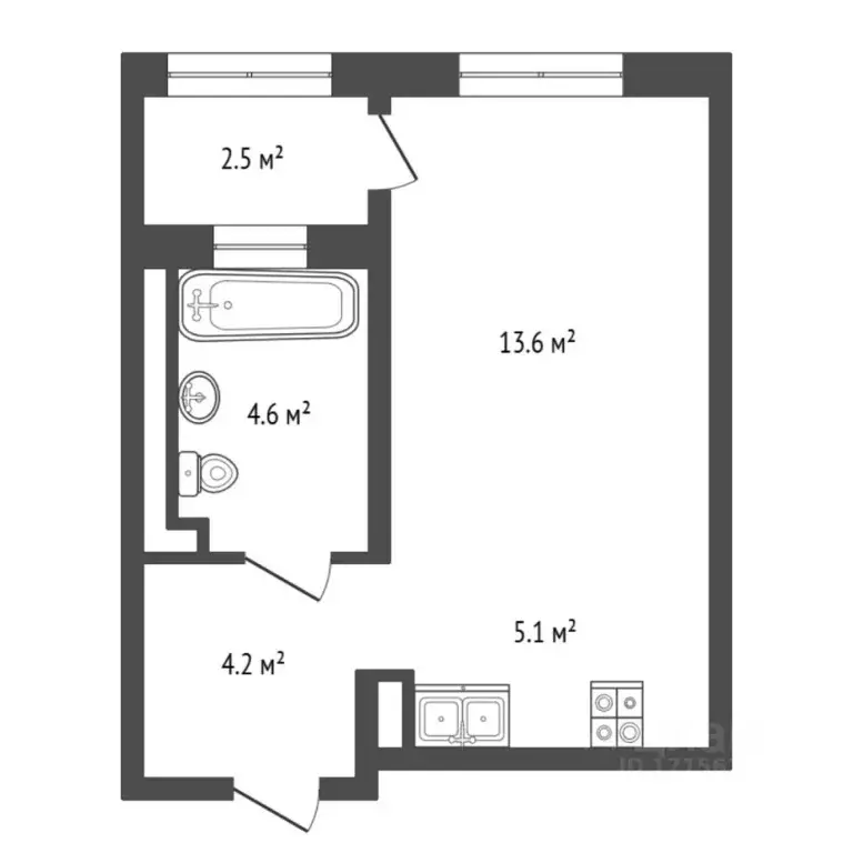 Студия Тюменская область, Тюменский муниципальный округ, с. Ембаево ... - Фото 2