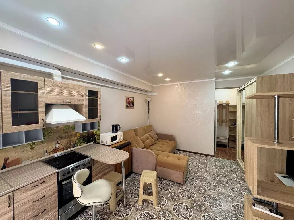 Студия Краснодарский край, Сочи Мамайка мкр, ул. Яблочная, 44 (28.0 м) - Фото 1