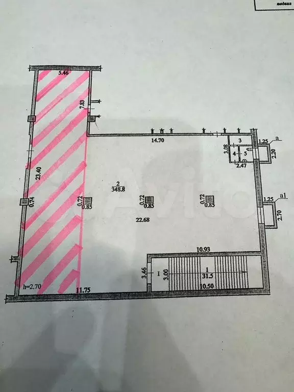 Сдам площади в торговом центре от 30 до 145 м2 - Фото 0
