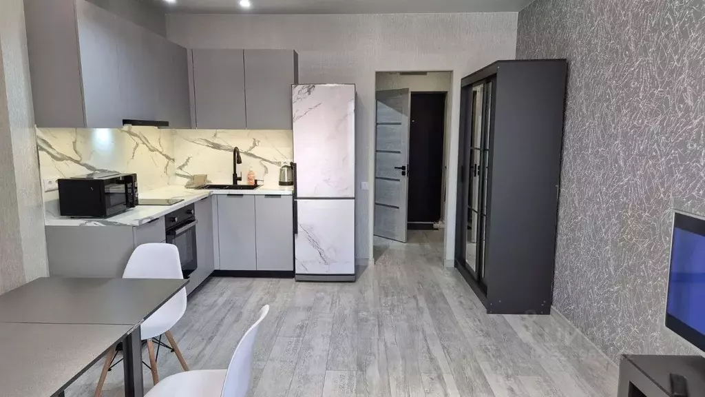 Студия Краснодарский край, Краснодар Новознаменский жилрайон, ул. ... - Фото 1