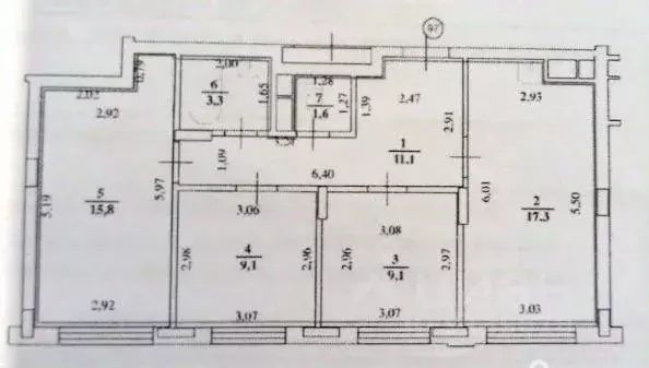 3-к кв. Нижегородская область, Нижний Новгород ул. Новокузнечихинская, ... - Фото 2