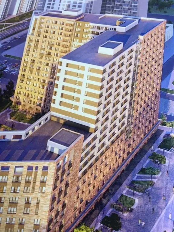 Студия Тверская область, Тверь Соминка мкр,  (26.2 м) - Фото 1