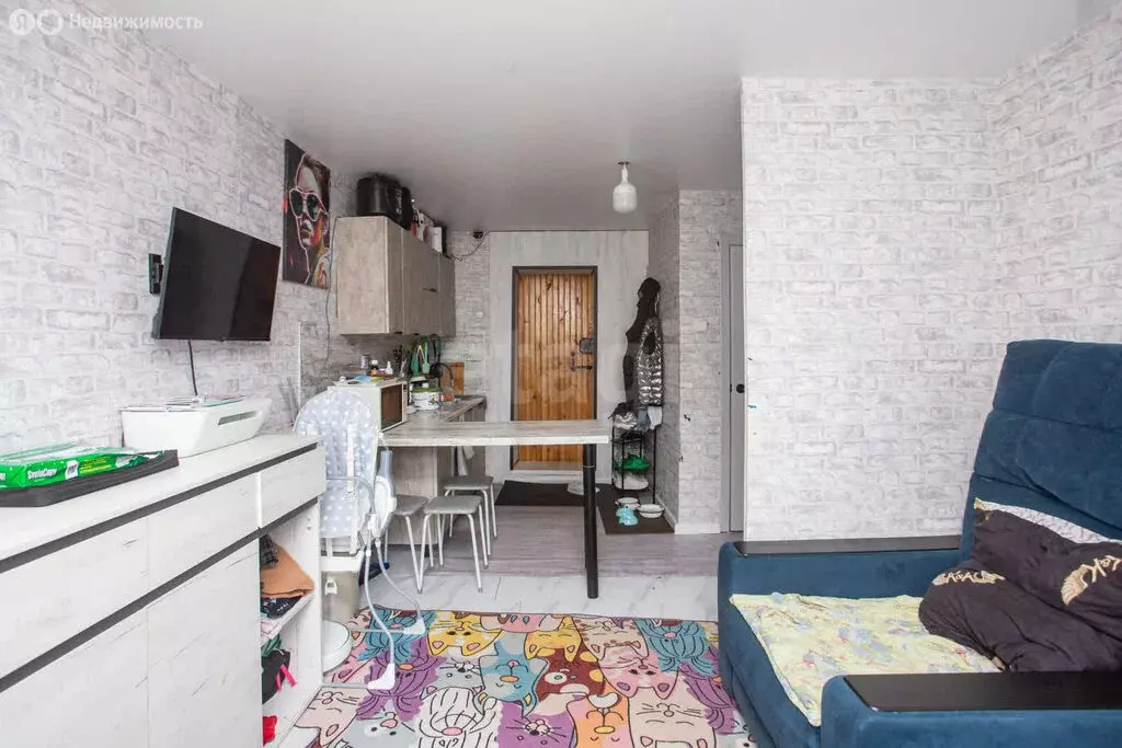 2-комнатная квартира: Кемерово, Мирная улица, 8 (34 м) - Фото 1