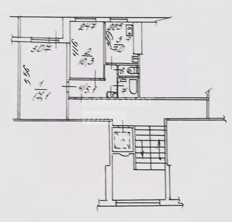 2-к кв. Новосибирская область, Новосибирск Железнодорожная ул., 20 ... - Фото 1