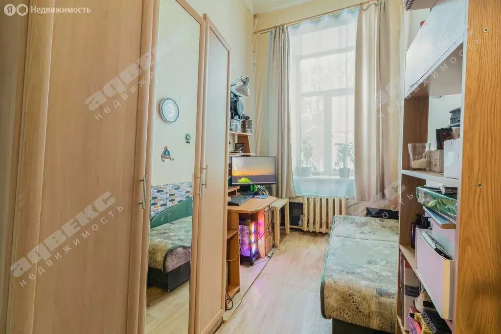 1к в 6-комнатной квартире (9.8 м) - Фото 1