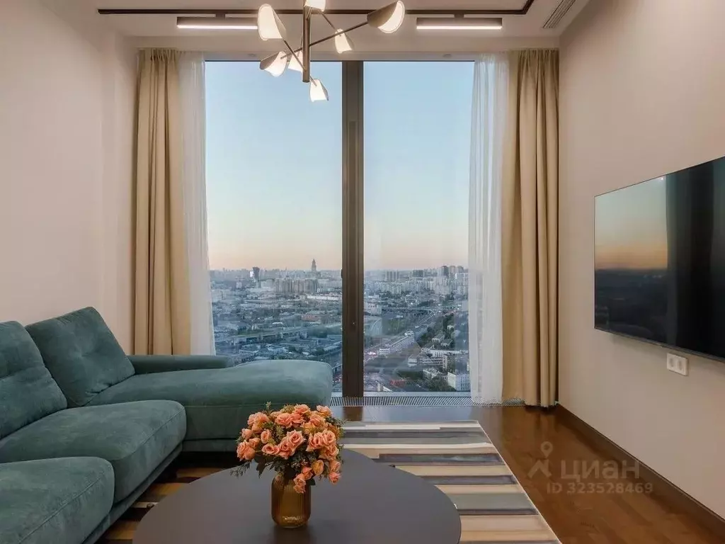 2-к кв. Москва 1-й Красногвардейский проезд, 22 (70.0 м) - Фото 1