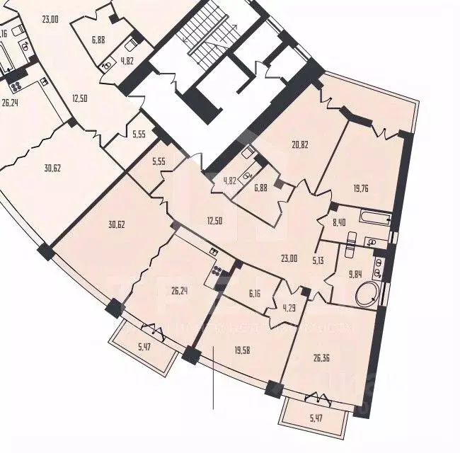 4-к кв. Санкт-Петербург проезд Петровская коса, 6к1 (236.06 м) - Фото 0
