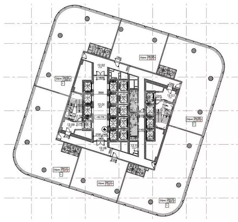 Офис (260.9 м) - Фото 1