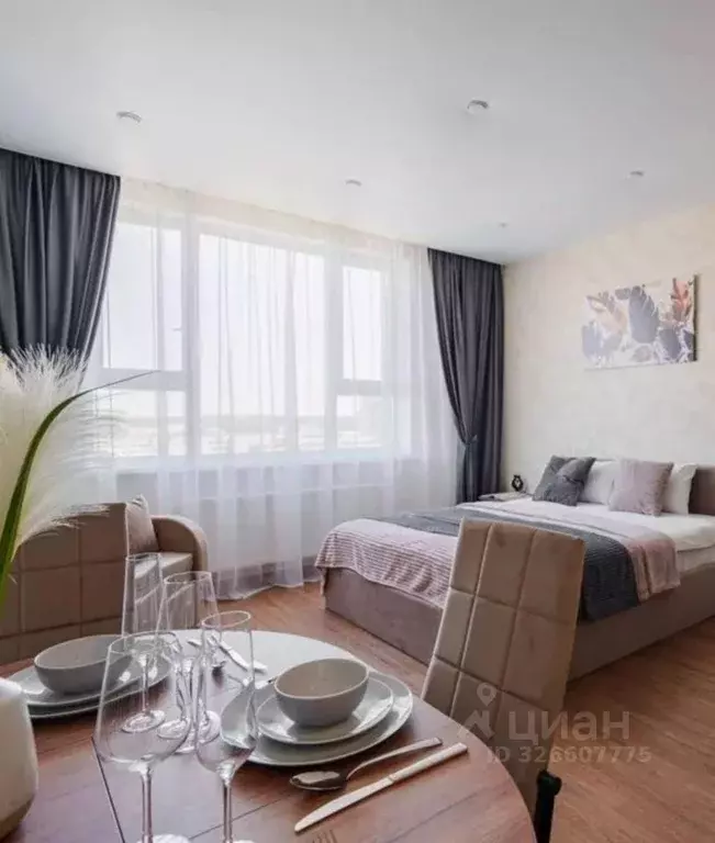 Студия Свердловская область, Екатеринбург ул. Фрунзе, 31 (28.0 м) - Фото 1