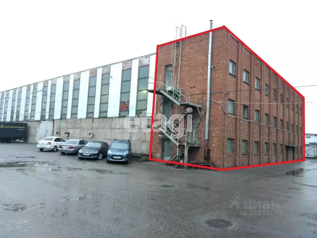 Помещение свободного назначения в Псковская область, Псков ул. . - Фото 0