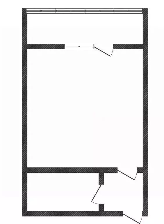 Студия Курская область, Курск ул. Энгельса, 115/3 (26.68 м) - Фото 2