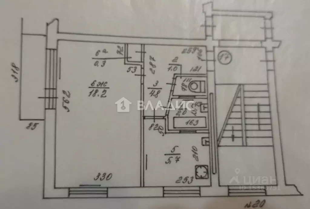 1-к кв. Калининградская область, Калининград ул. Георгия Димитрова, 20 ... - Фото 2
