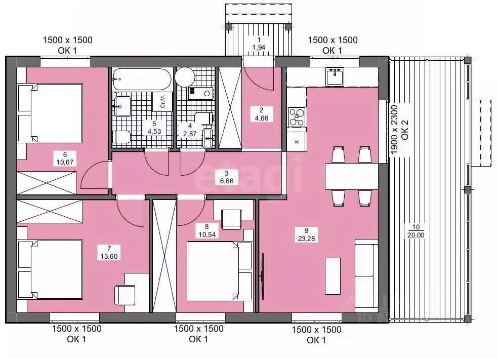 Дом в Красноярский край, Красноярск Лаванда садоводческое ... - Фото 1