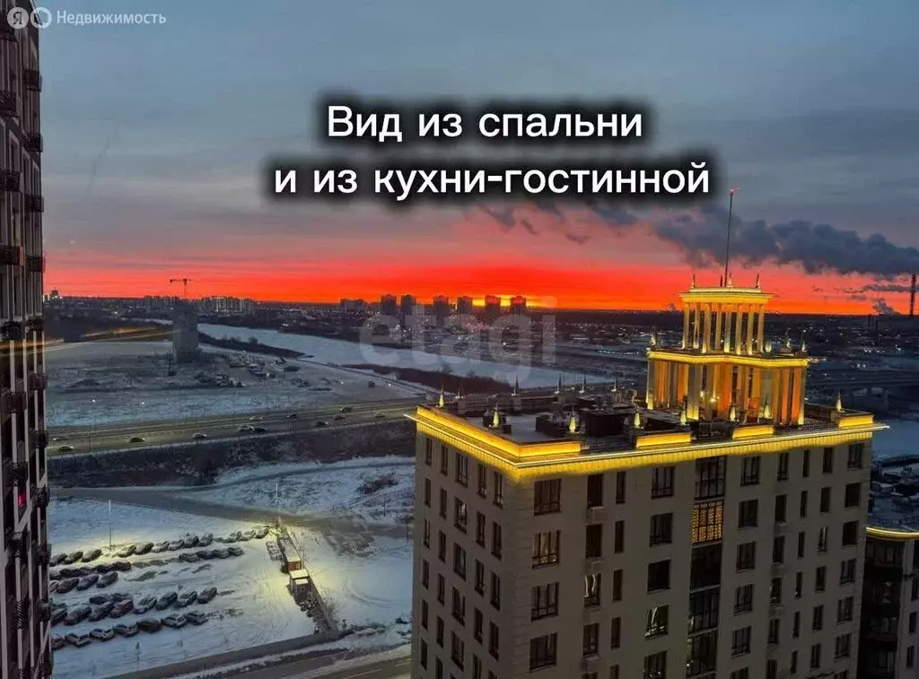 1-комнатная квартира: Тюмень, улица Пожарных и Спасателей, 1к1 (44.8 ... - Фото 2