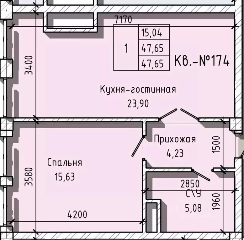 1-к кв. Кабардино-Балкария, Нальчик ул. Героя России Т.М. Тамазова, 5 ... - Фото 1