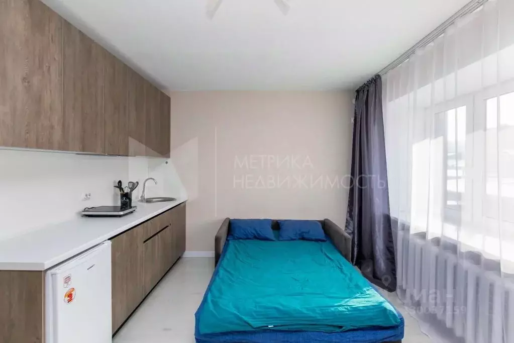 Студия Тюменская область, Тюмень ул. Мельникайте, 83к2 (19.7 м) - Фото 1