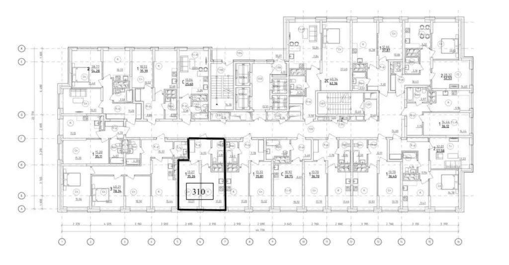 1-к кв. Башкортостан, Уфа ул. Николая Ковалева, 1 (35.9 м) - Фото 0