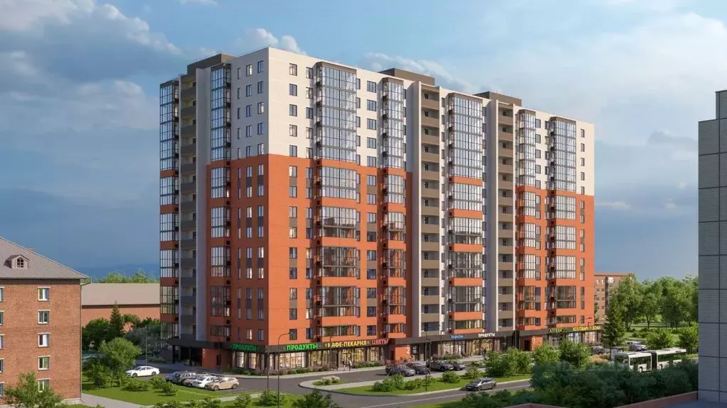 3-к кв. Омская область, Омск ул. 33-я Северная, 46 (73.66 м) - Фото 2