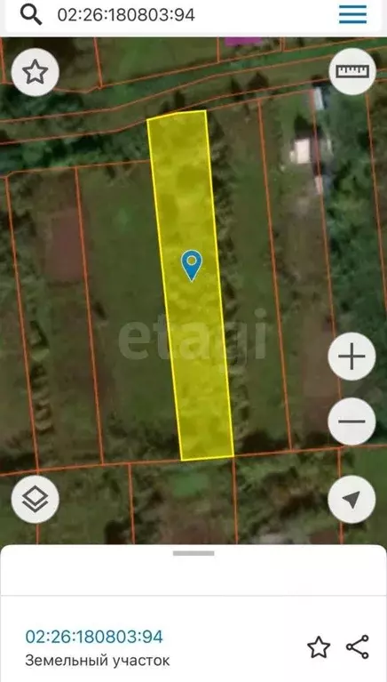 Участок в Башкортостан, Иглинский район, с. Чуваш-Кубово ул. Горная, ... - Фото 1