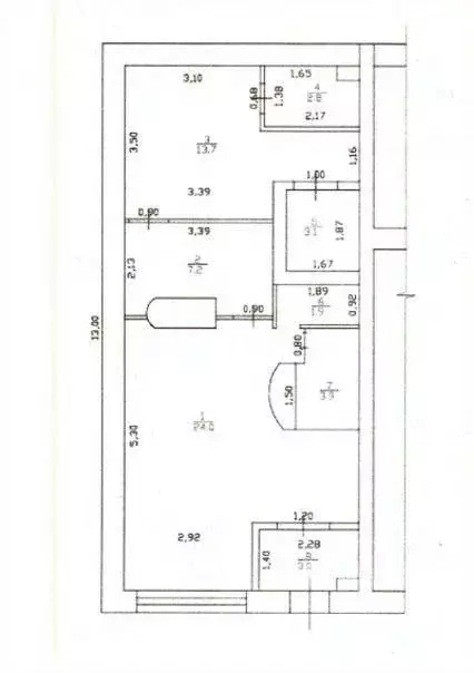 Помещение свободного назначения в Удмуртия, Игринский район, с. Менил ... - Фото 2