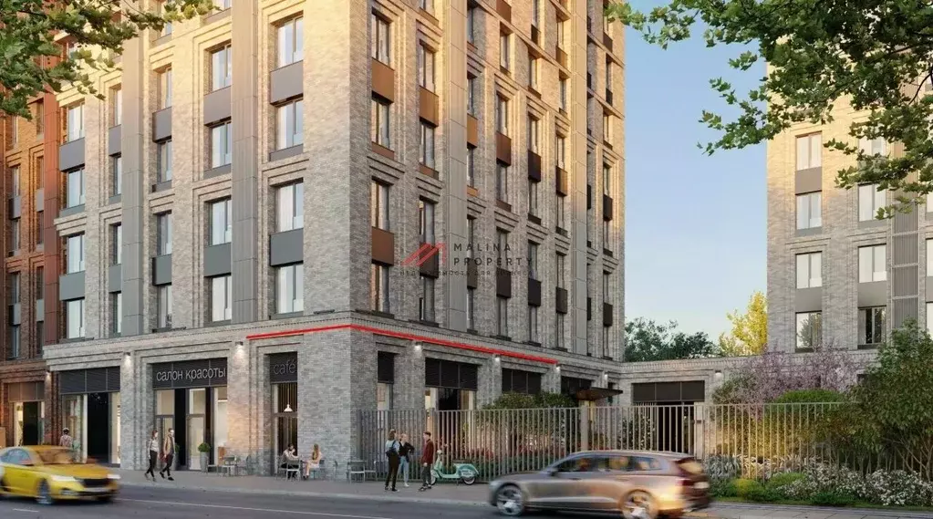 Торговая площадь в Москва Твелв жилой комплекс, 1 (93 м) - Фото 1