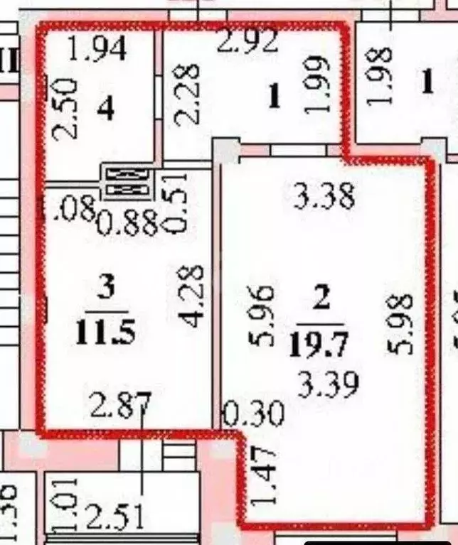 1-к кв. Липецкая область, Липецк ул. Артемова, 5 (41.8 м) - Фото 2
