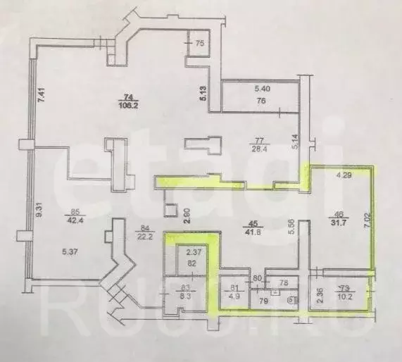 Помещение свободного назначения в Томская область, Томск просп. ... - Фото 2