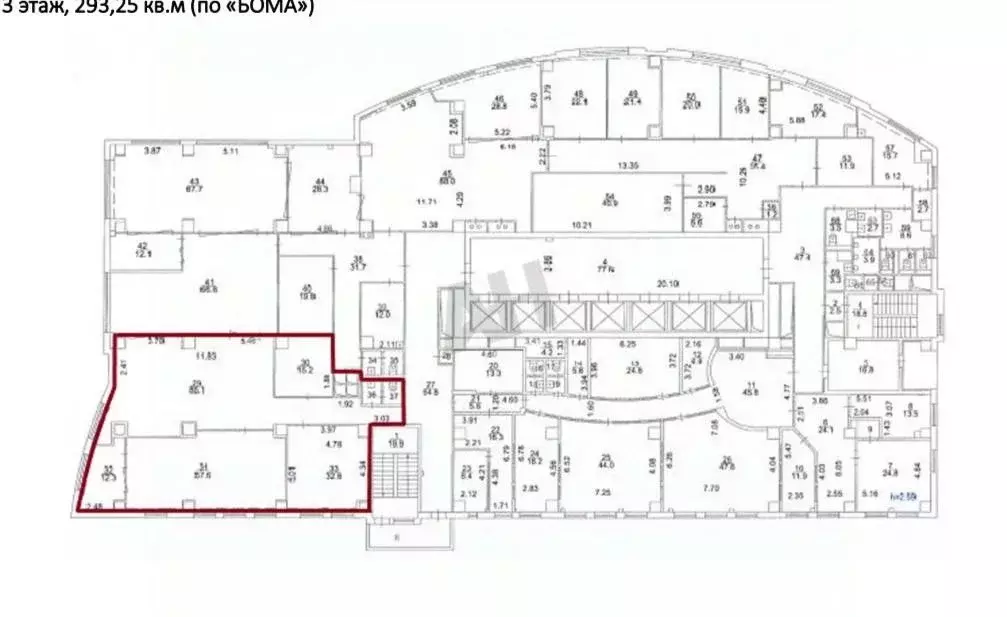 Офис в Москва ул. Ивана Франко, 8 (1120 м) - Фото 2