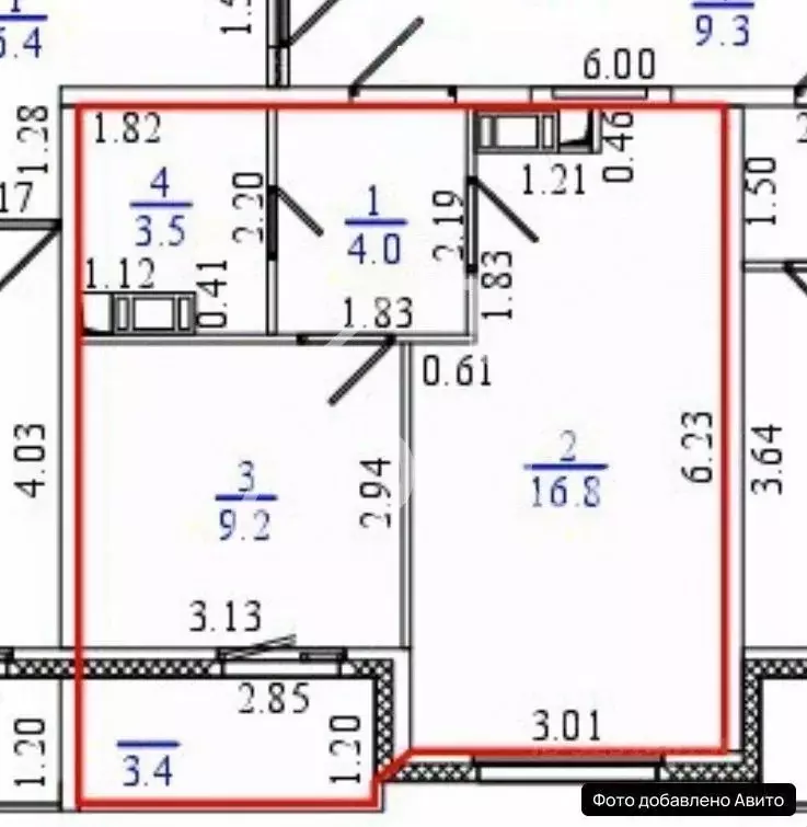 1-к кв. Самарская область, Волжский район, Лопатино с/пос, пос. ... - Фото 2