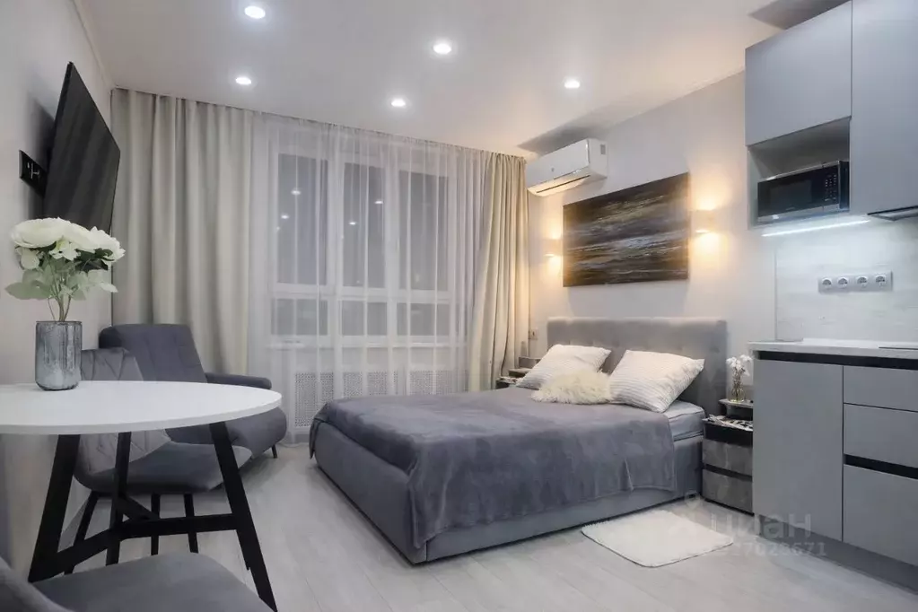 Студия Московская область, Балашиха ул. Яганова, 7 (18.3 м) - Фото 1