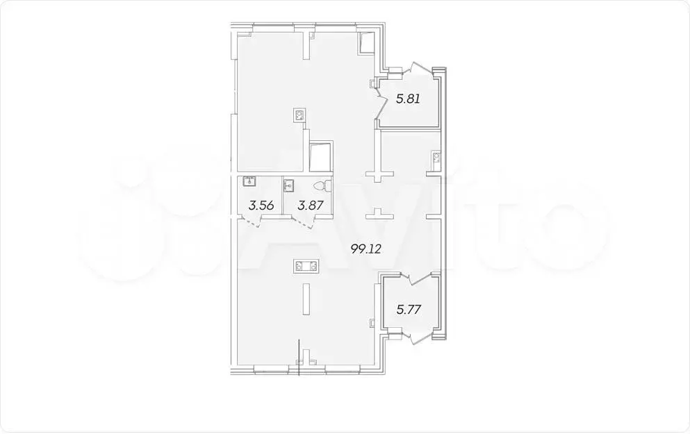 Коммерческая недвижимость, 117.4 м - Фото 0