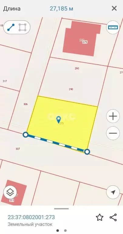 Участок в Краснодарский край, Анапа муниципальный округ, Чембурка хут. ... - Фото 2