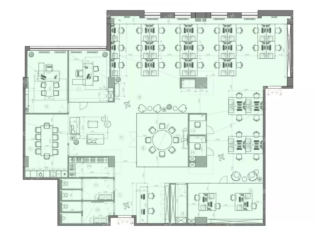 Офис в Москва Научный проезд, 19 (400 м) - Фото 2