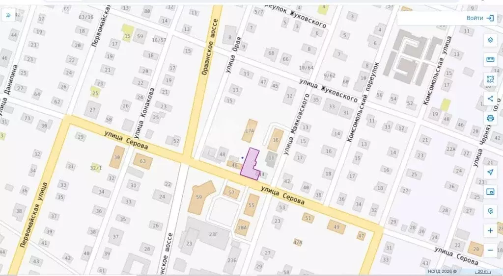 Дом в Йошкар-Ола, улица Серова (48.2 м) - Фото 1