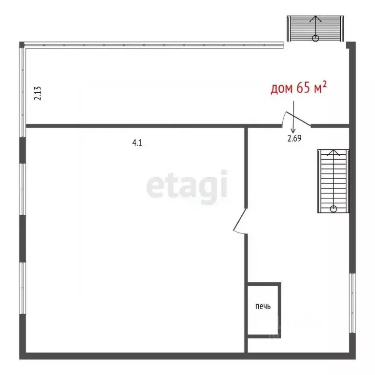 Дом в Свердловская область, Екатеринбург Малахит КС, 16 (65 м) - Фото 2