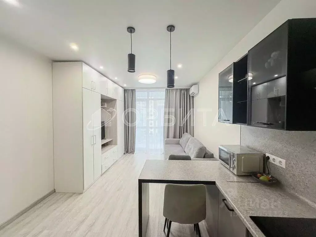 Студия Тюменская область, Тюмень ул. Газовиков, 73 (31.0 м) - Фото 2