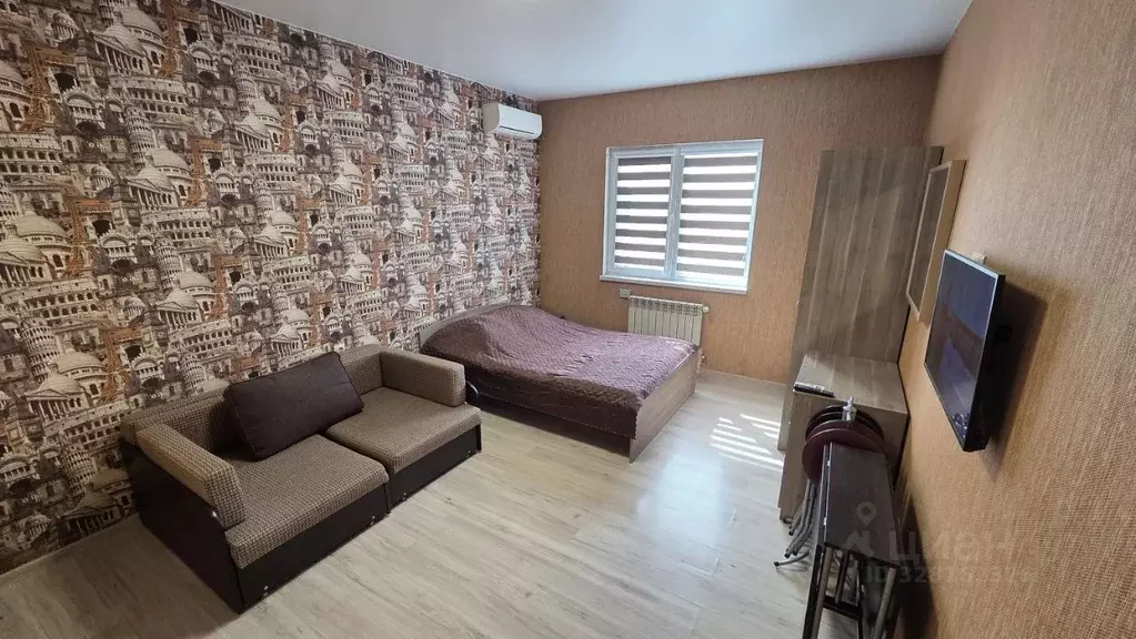 Студия Краснодарский край, Сочи Адлер жилрайон, ул. Котовского, 16 ... - Фото 1