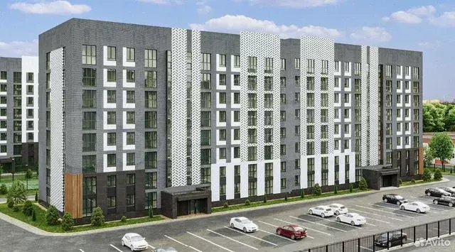 1-к. квартира, 43,7 м, 1/8 эт. - Фото 0
