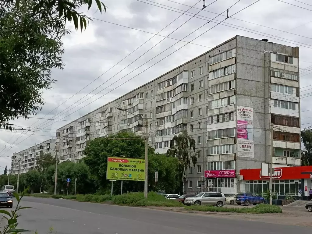 3-к кв. Омская область, Омск ул. Кирова, 7 (62.8 м) - Фото 0