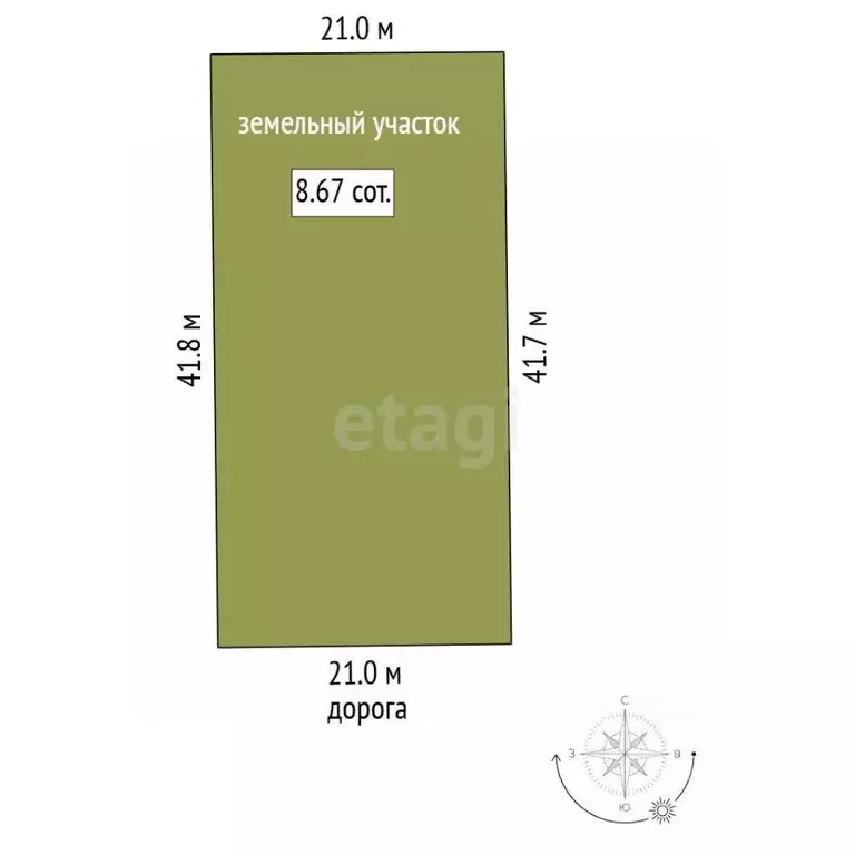 Участок в Калининградская область, Гурьевский муниципальный округ, ... - Фото 2