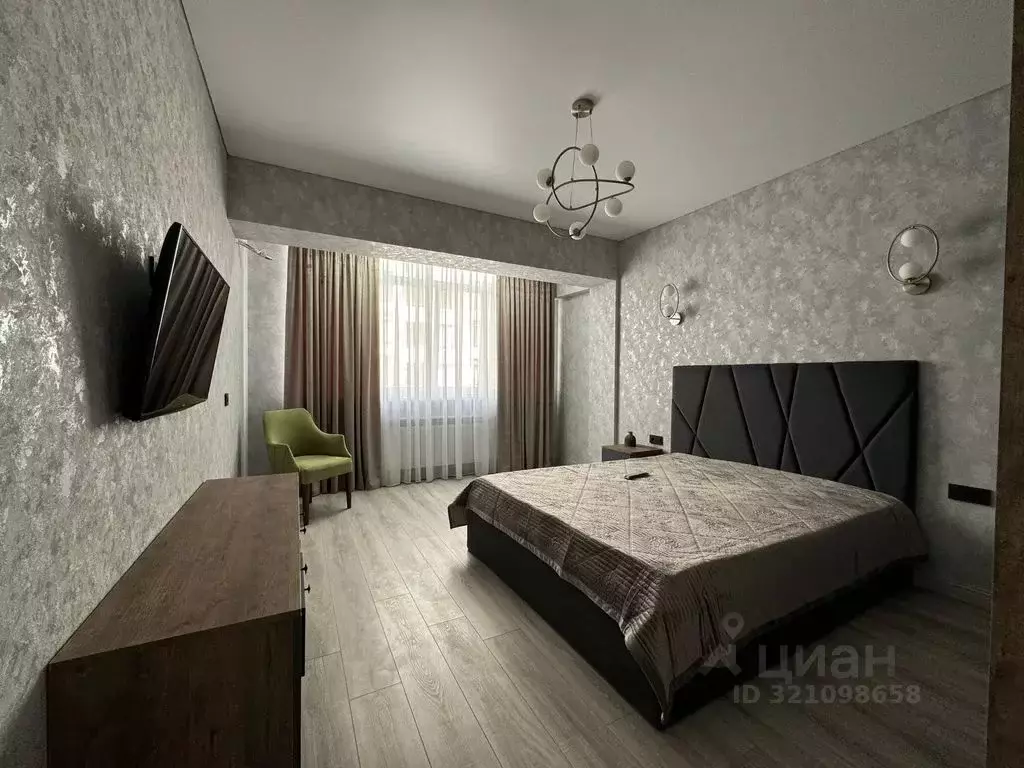 1-к кв. Кабардино-Балкария, Нальчик ул. Шарданова, 48к6 (50.0 м) - Фото 0