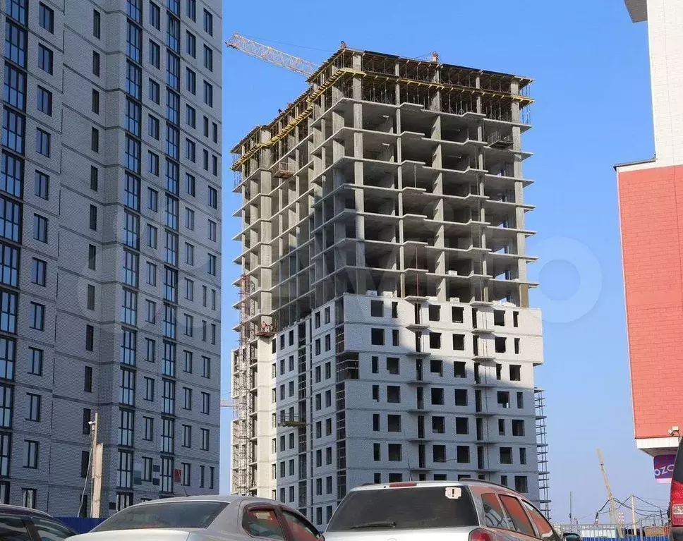 2-к. квартира, 67,8 м, 8/17 эт. - Фото 1