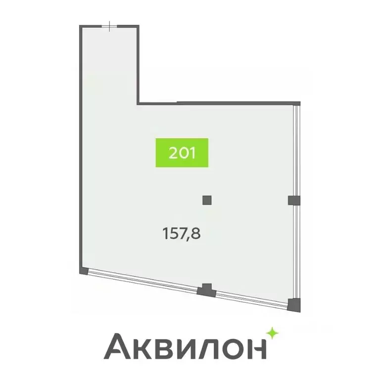 Офис в Санкт-Петербург бул. Головнина, 4 (158 м) - Фото 1
