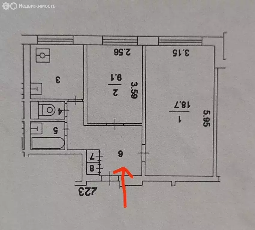 2-комнатная квартира: Москва, улица Маршала Катукова, 13к4 (45 м) - Фото 1