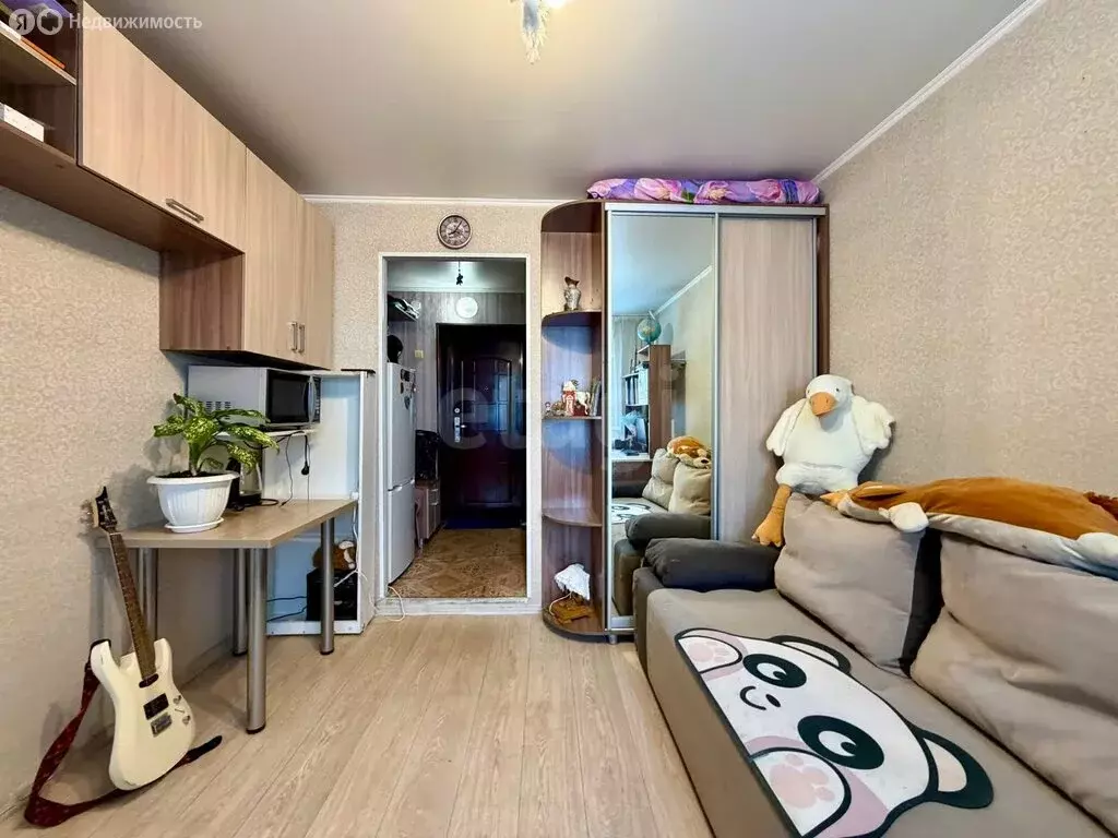 1к в -комнатной квартире (17 м) - Фото 2