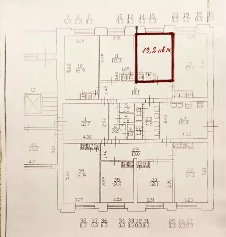 Комната Санкт-Петербург ул. Партизана Германа, 37А (13.2 м) - Фото 1