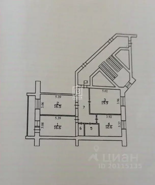 3-к кв. Калужская область, Калуга бул. Моторостроителей, 21 (82.8 м) - Фото 2