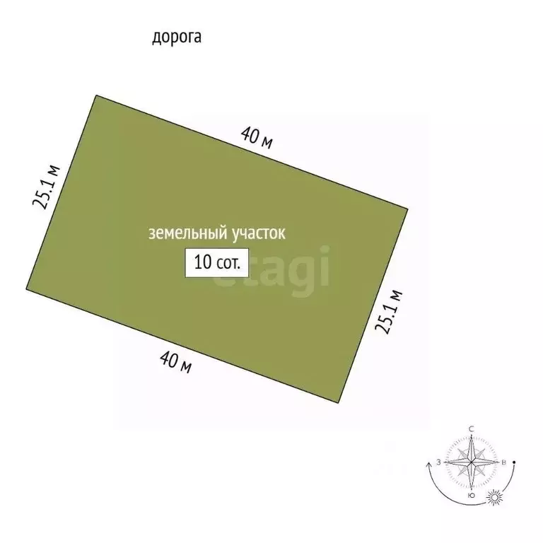 Участок в Ярославская область, Тутаев Микрорайон Молявинское Поле,  ... - Фото 2