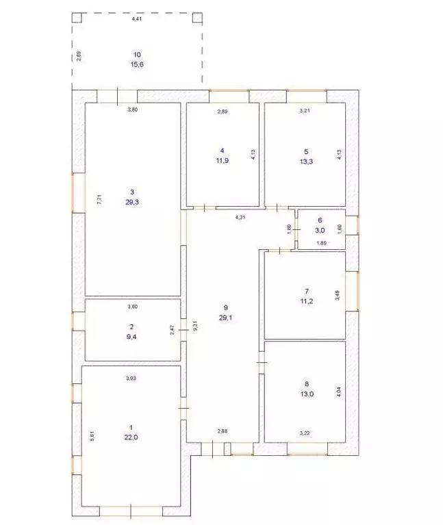 Дом в Оренбургская область, Оренбургский район, с. Подгородняя ... - Фото 2
