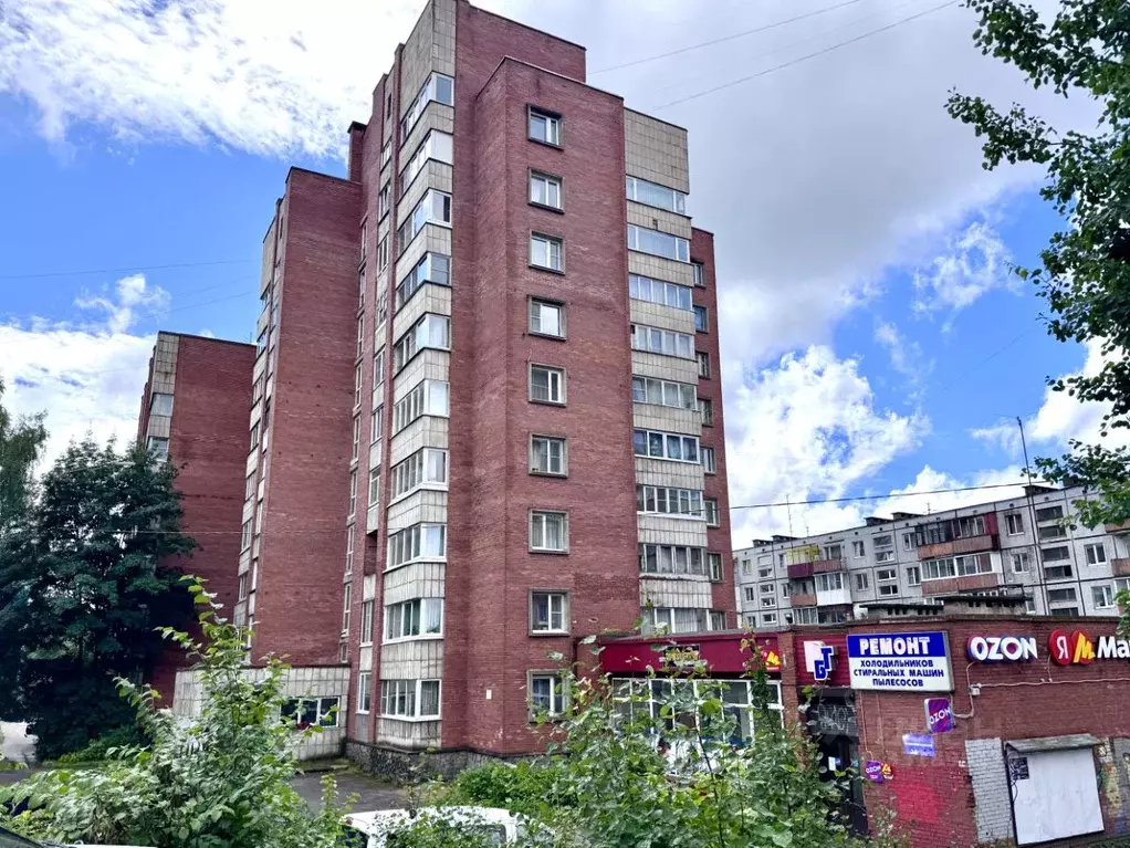 1-к кв. Ленинградская область, Выборг Ленинградское ш., 43 (38.2 м) - Фото 1